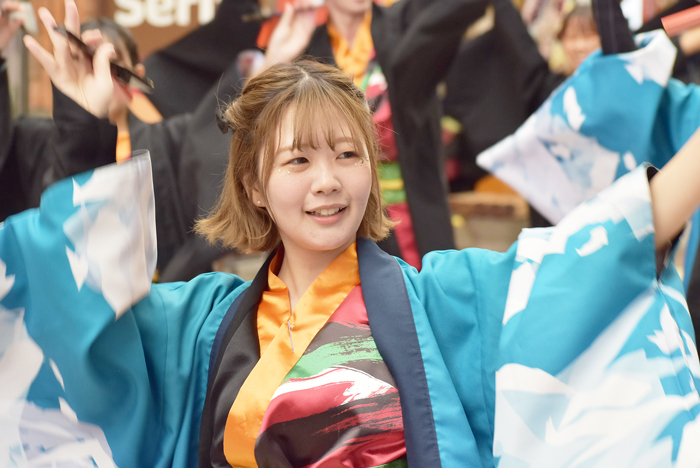 よさこい衣装・祭り衣装　　島根県立大学 よさこい橙蘭様 