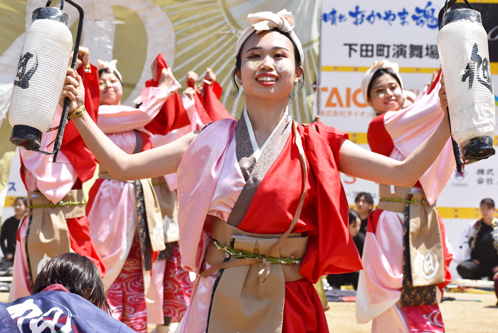 よさこい衣装・祭り衣装　　岡山うらじゃ連旭様 