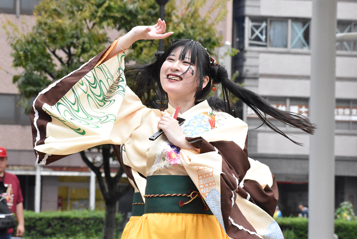 よさこい衣装・祭り衣装　　山口県立大学よさこい部奄美連合萩組様 