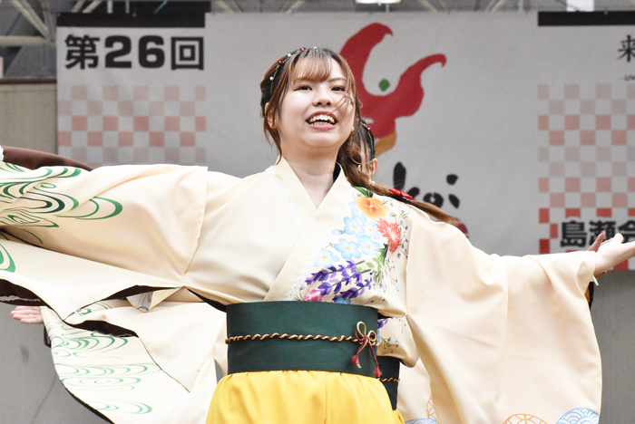 よさこい衣装・祭り衣装　　山口県立大学よさこい部奄美連合萩組様 