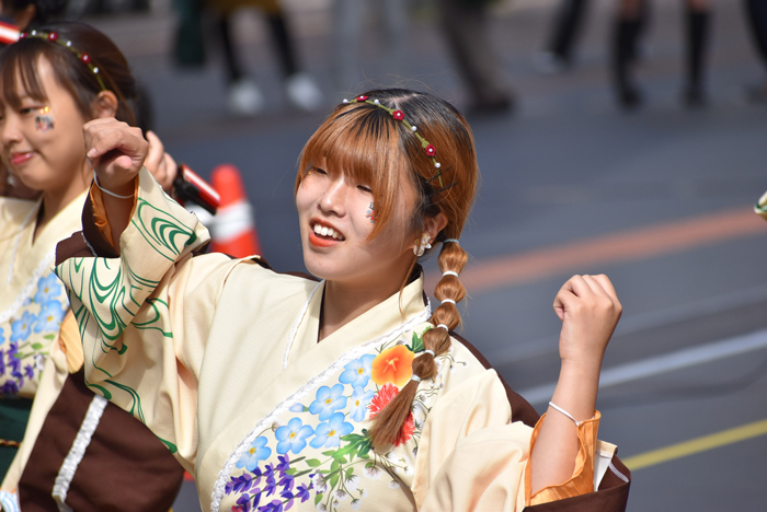 よさこい衣装・祭り衣装　　山口県立大学よさこい部奄美連合萩組様 