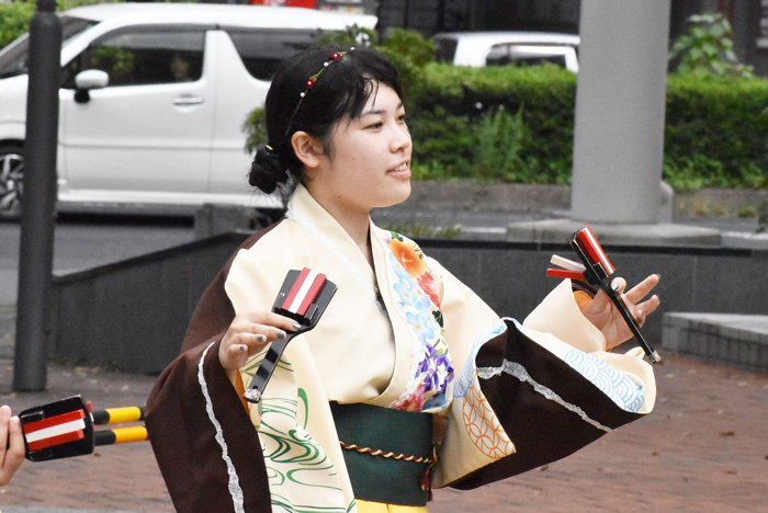よさこい衣装・祭り衣装　　山口県立大学よさこい部奄美連合萩組様 