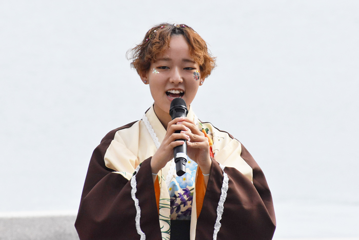 よさこい衣装・祭り衣装　　山口県立大学よさこい部奄美連合萩組様 