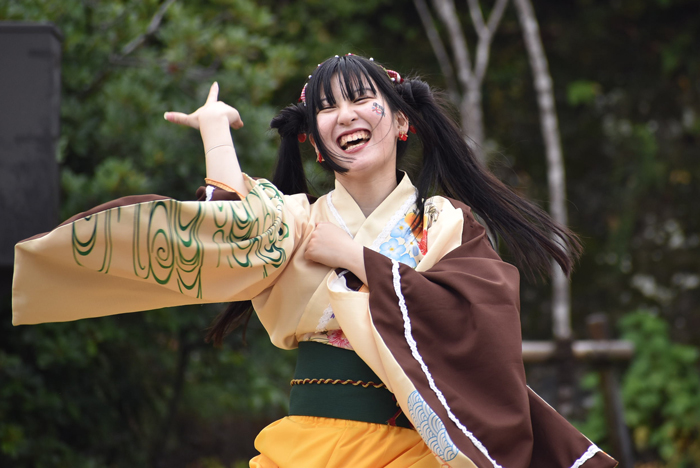 よさこい衣装・祭り衣装　　山口県立大学よさこい部奄美連合萩組様 