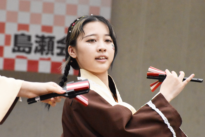 よさこい衣装・祭り衣装　　山口県立大学よさこい部奄美連合萩組様 