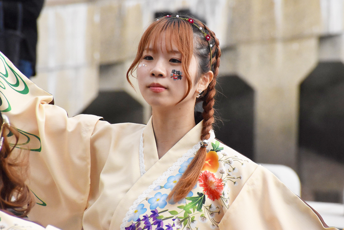 よさこい衣装・祭り衣装　　山口県立大学よさこい部奄美連合萩組様 