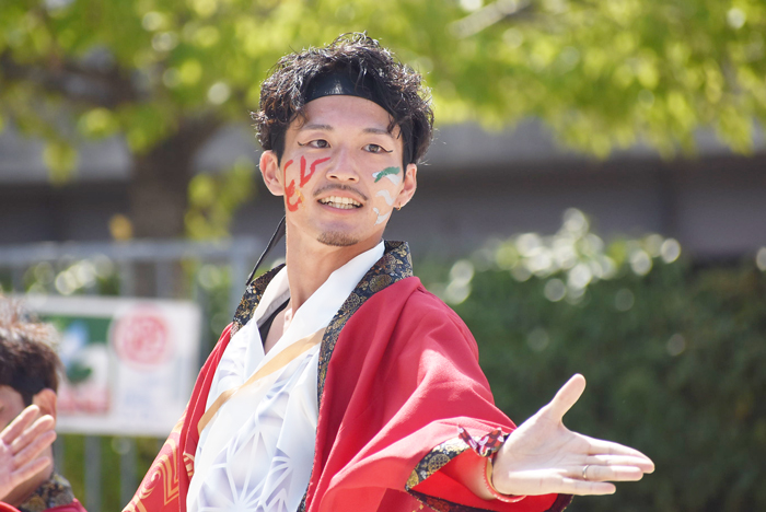 よさこい衣装・祭り衣装　　岡山うらじゃ連 唐紅-Karakurenai-様 