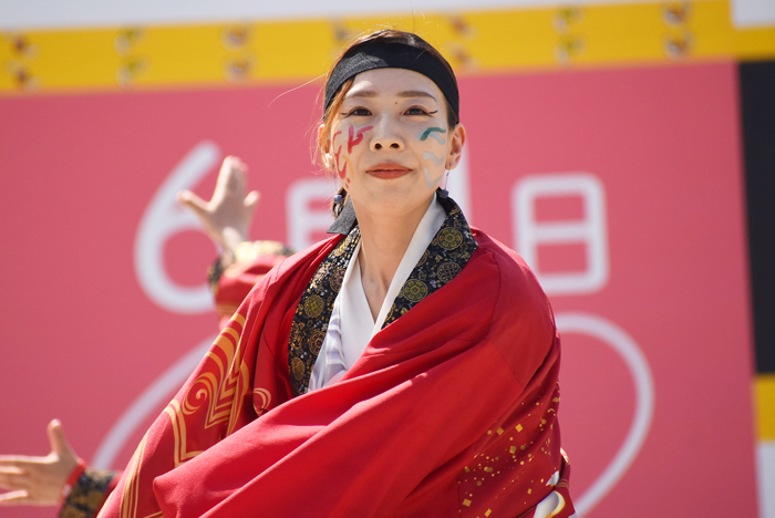よさこい衣装・祭り衣装　　岡山うらじゃ連 唐紅-Karakurenai-様 