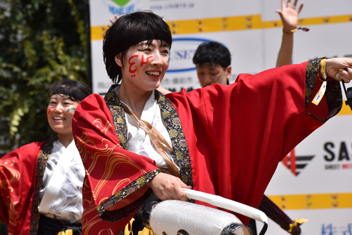 よさこい衣装・祭り衣装　　岡山うらじゃ連 唐紅-Karakurenai-様 