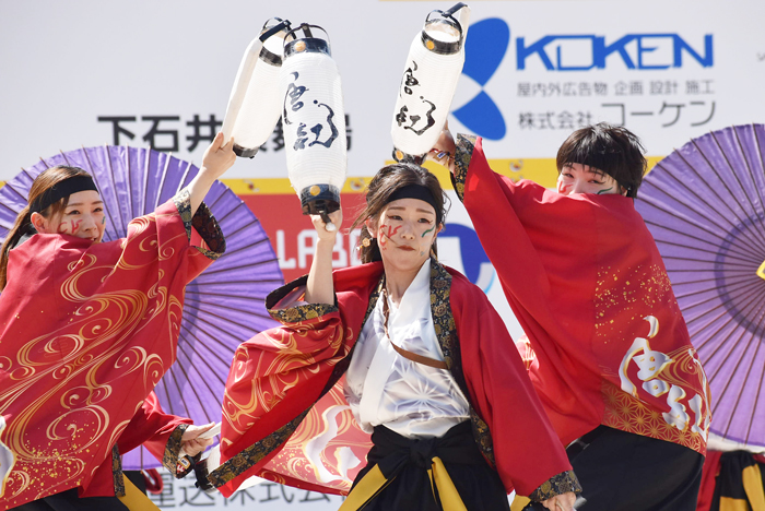 よさこい衣装・祭り衣装　　岡山うらじゃ連 唐紅-Karakurenai-様 