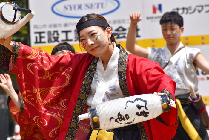 よさこい衣装・祭り衣装　　岡山うらじゃ連 唐紅-Karakurenai-様 