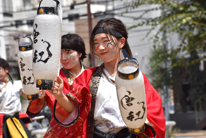 よさこい衣装・祭り衣装　　岡山うらじゃ連 唐紅-Karakurenai-様 