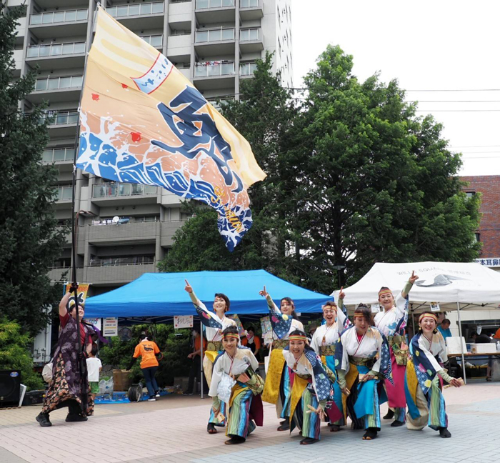 よさこい衣装・祭り衣装　　こぶち鯨様 