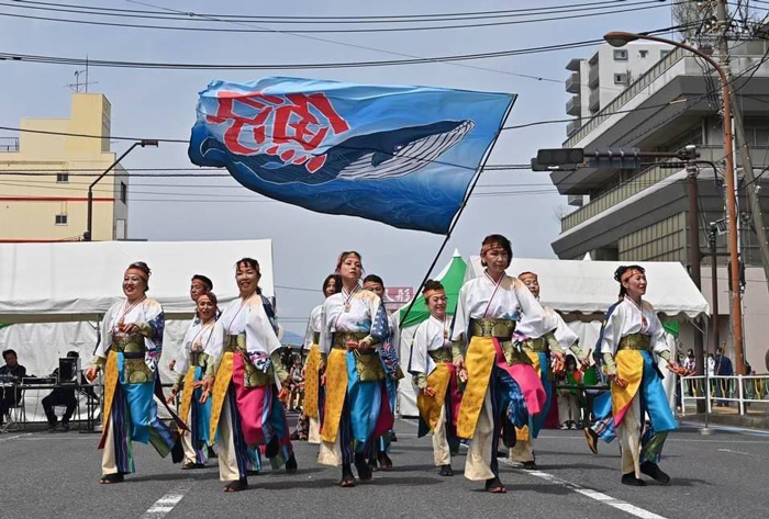 よさこい衣装・祭り衣装　　こぶち鯨様 