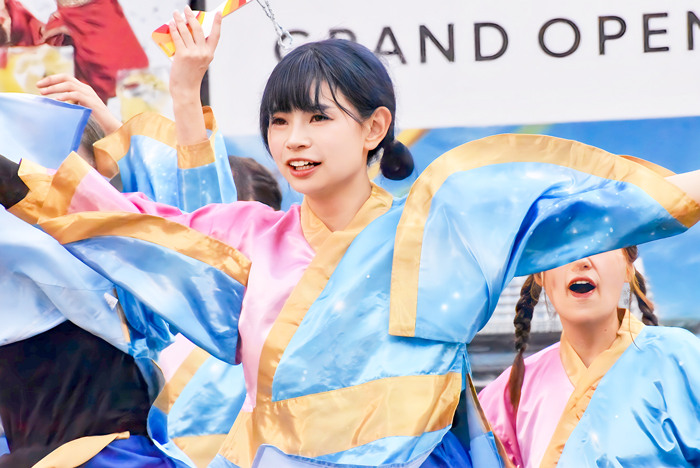 よさこい衣装・祭り衣装　　長崎県立大学リズム戦隊メロディアス様 