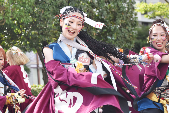 よさこい衣装・祭り衣装　　岡山うらじゃ連楽鬼様 