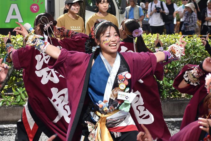 よさこい衣装・祭り衣装　　岡山うらじゃ連楽鬼様 