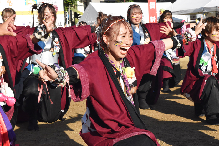 よさこい衣装・祭り衣装　　岡山うらじゃ連楽鬼様 