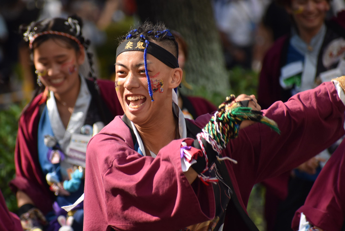 よさこい衣装・祭り衣装　　岡山うらじゃ連楽鬼様 