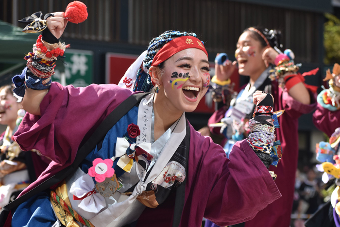 よさこい衣装・祭り衣装　　岡山うらじゃ連楽鬼様 