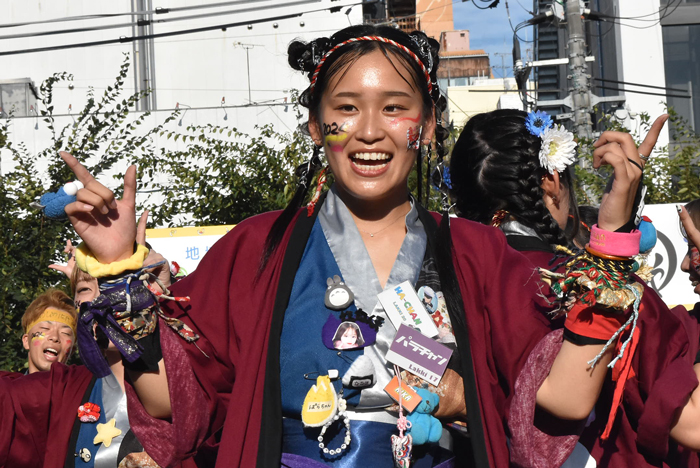 よさこい衣装・祭り衣装　　岡山うらじゃ連楽鬼様 