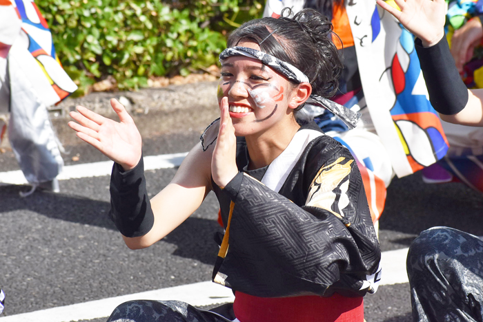 よさこい衣装・祭り衣装　　岡山うらじゃ連蓮雫様 