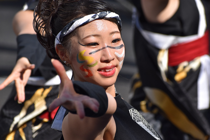 よさこい衣装・祭り衣装　　岡山うらじゃ連蓮雫様 