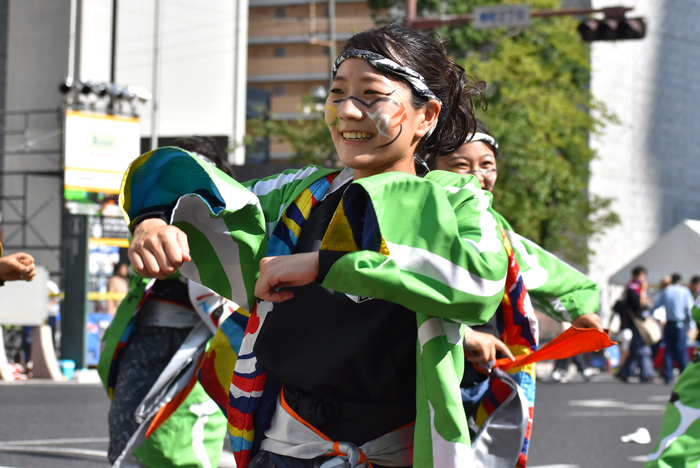 よさこい衣装・祭り衣装　　岡山うらじゃ連蓮雫様 