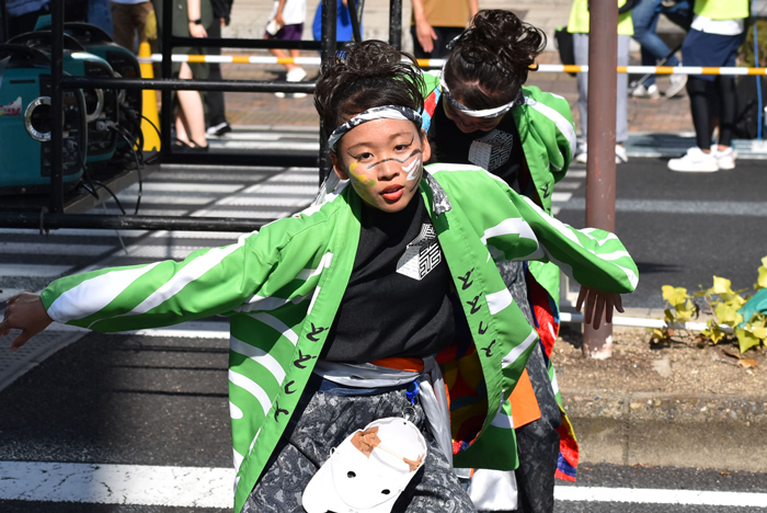 よさこい衣装・祭り衣装　　岡山うらじゃ連蓮雫様 
