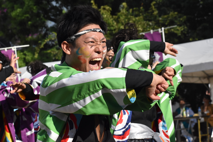 よさこい衣装・祭り衣装　　岡山うらじゃ連蓮雫様 