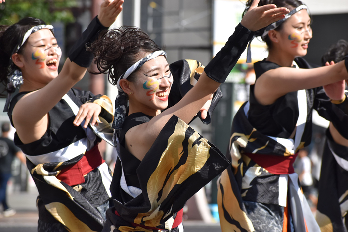 よさこい衣装・祭り衣装　　岡山うらじゃ連蓮雫様 