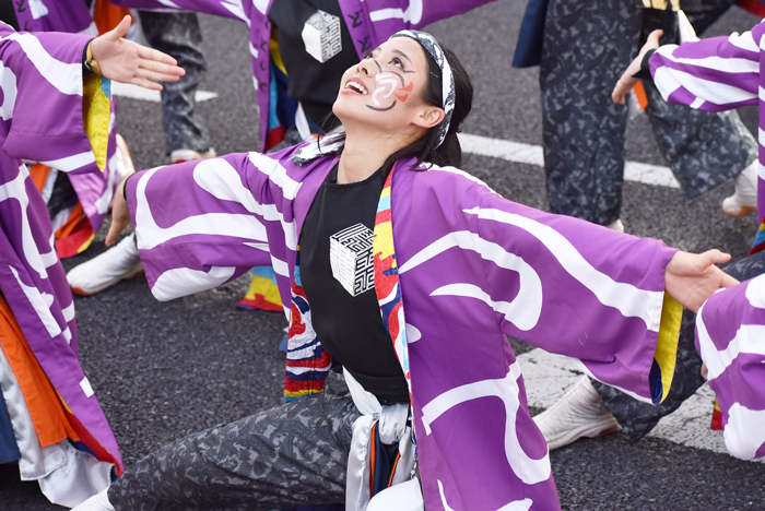 よさこい衣装・祭り衣装　　岡山うらじゃ連蓮雫様 