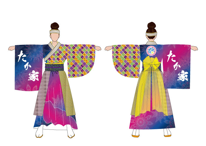 よさこい衣装・祭り衣装　　たか家様 