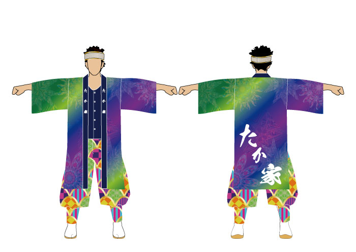 よさこい衣装・祭り衣装　　たか家様 