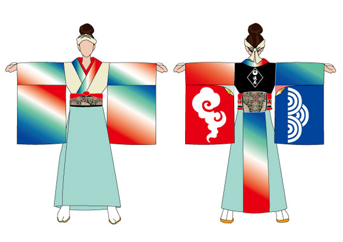 よさこい衣装・祭り衣装　　俵屋グループ様 