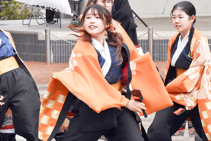 よさこい衣装・祭り衣装　　島根県立大学 よさこい橙蘭様 