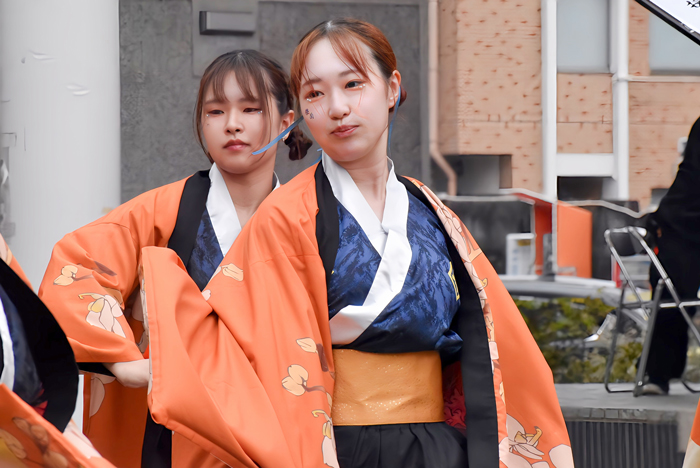 よさこい衣装・祭り衣装　　島根県立大学 よさこい橙蘭様 