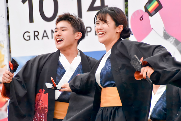 よさこい衣装・祭り衣装　　島根県立大学 よさこい橙蘭様 