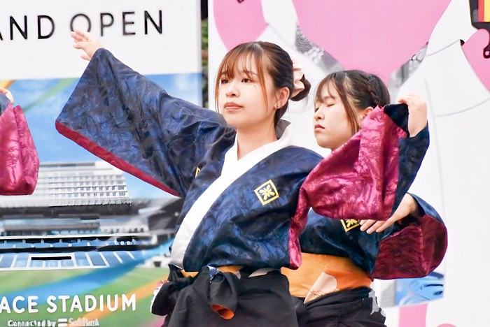 よさこい衣装・祭り衣装　　島根県立大学 よさこい橙蘭様 