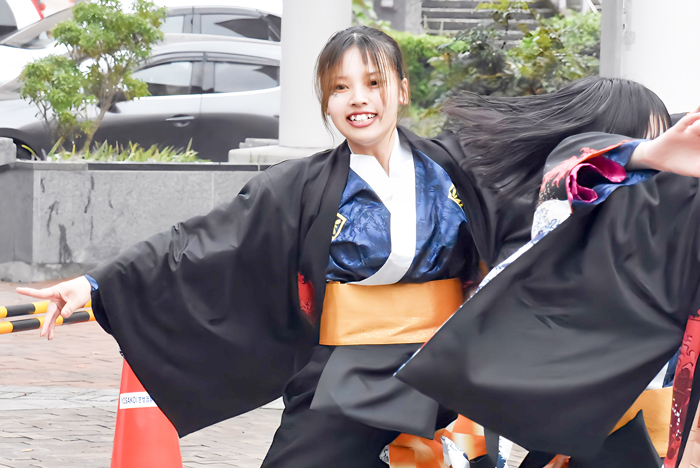 よさこい衣装・祭り衣装　　島根県立大学 よさこい橙蘭様 