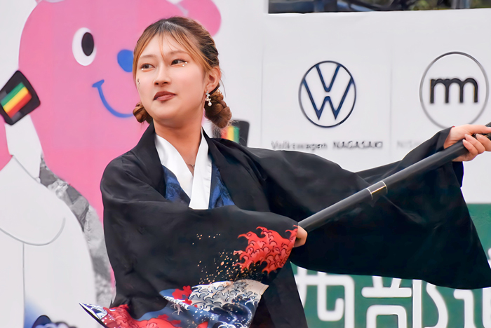 よさこい衣装・祭り衣装　　島根県立大学 よさこい橙蘭様 