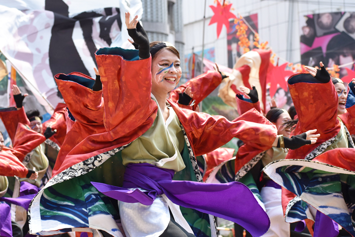 よさこい衣装・祭り衣装　　岡山うらじゃ連旭様 