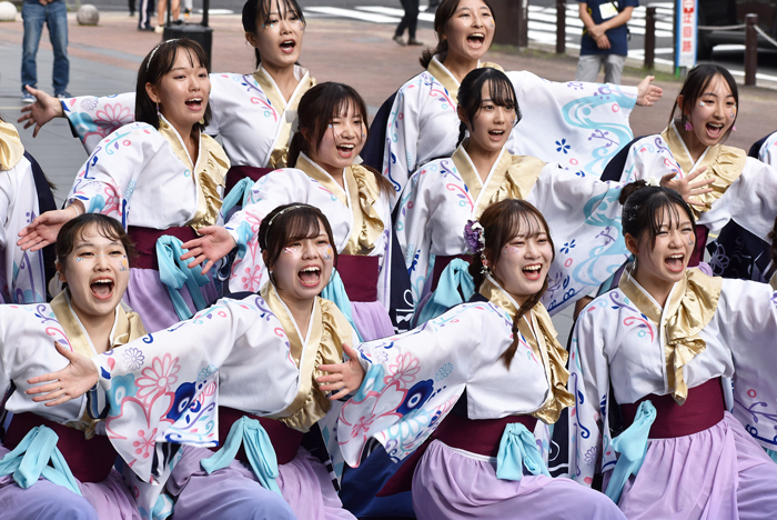 よさこい衣装・祭り衣装　　山口県立大学よさこい部奄美連合萩組様 