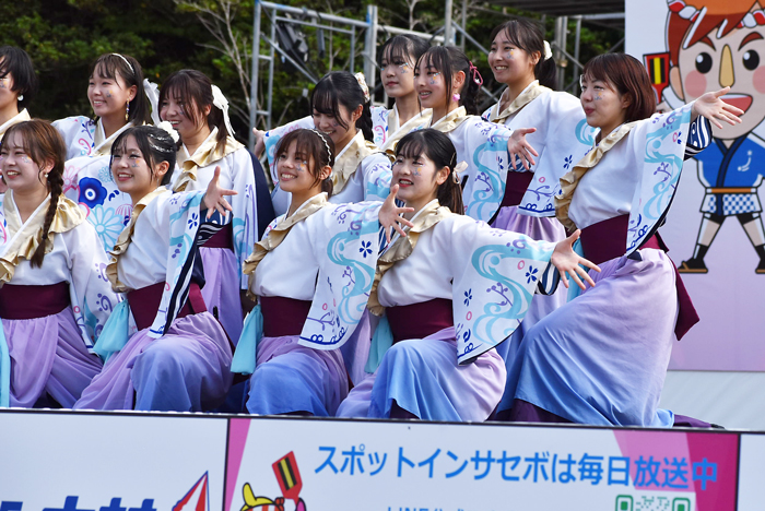 よさこい衣装・祭り衣装　　山口県立大学よさこい部奄美連合萩組様 