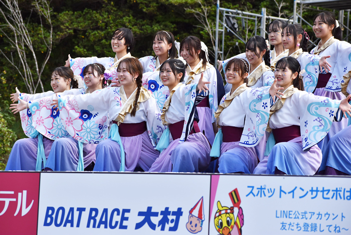 よさこい衣装・祭り衣装　　山口県立大学よさこい部奄美連合萩組様 