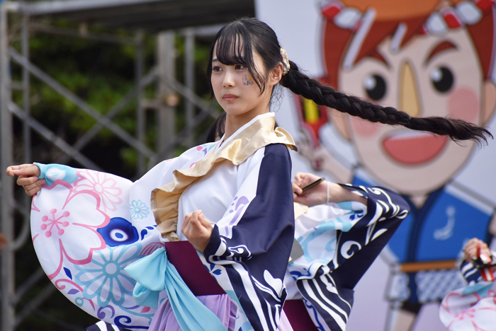 よさこい衣装・祭り衣装　　山口県立大学よさこい部奄美連合萩組様 