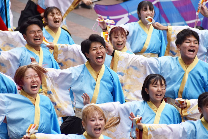 よさこい衣装・祭り衣装　　長崎県立大学リズム戦隊メロディアス様 