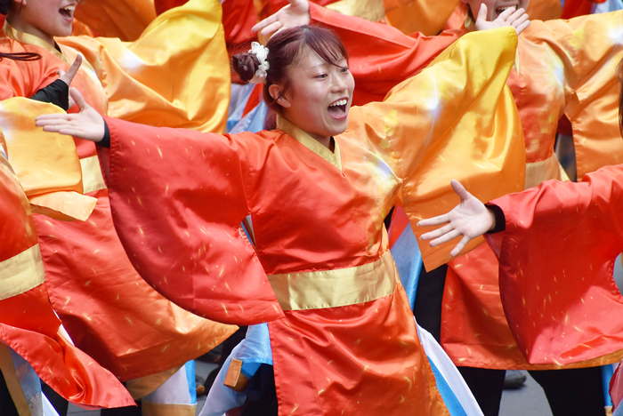 よさこい衣装・祭り衣装　　長崎県立大学リズム戦隊メロディアス様 