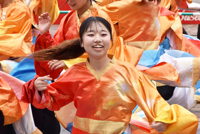 よさこい衣装・祭り衣装　　長崎県立大学リズム戦隊メロディアス様 