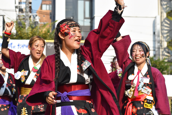 よさこい衣装・祭り衣装　　岡山うらじゃ連楽鬼様 